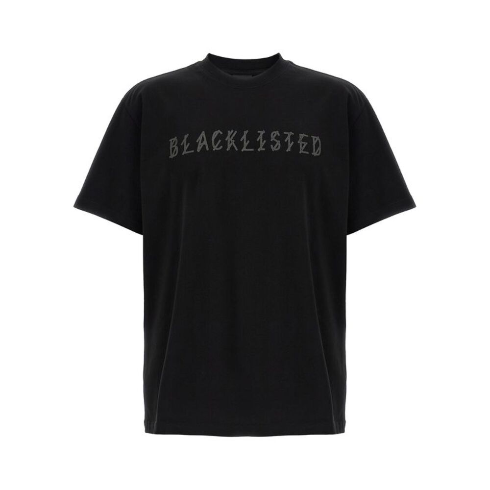 44 Label Group Black Cotton Men's T-Shirt